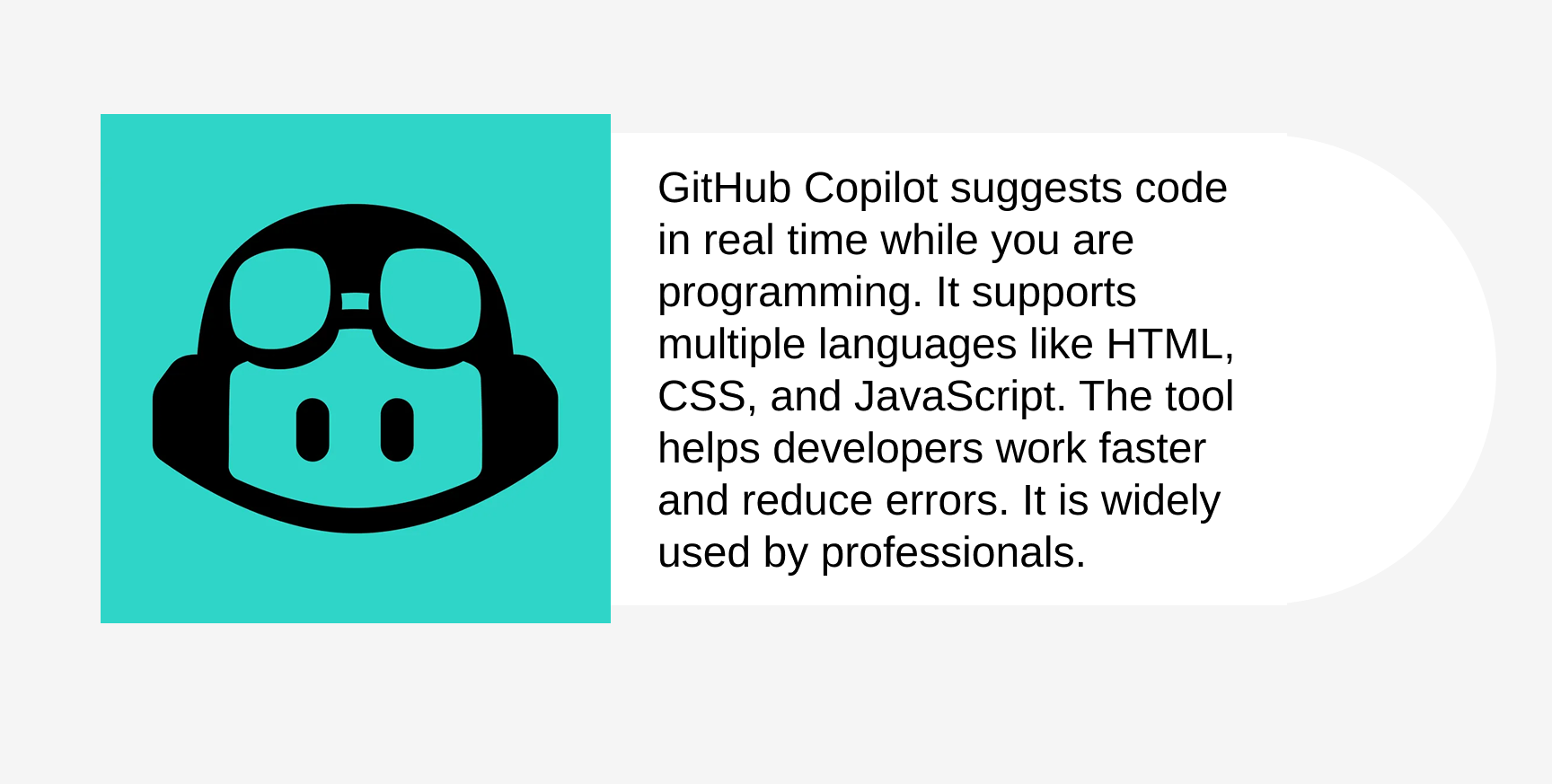 GitHub Copilot description